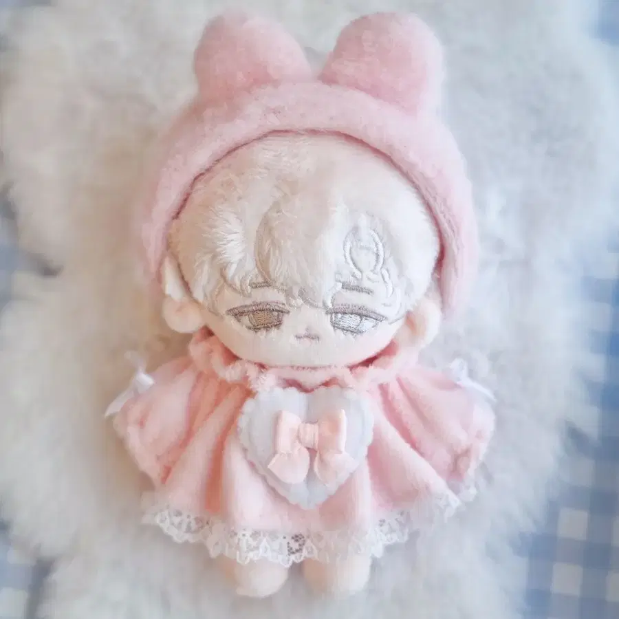 10cm 인형옷 퍼베이크 멜티소프티 핑크