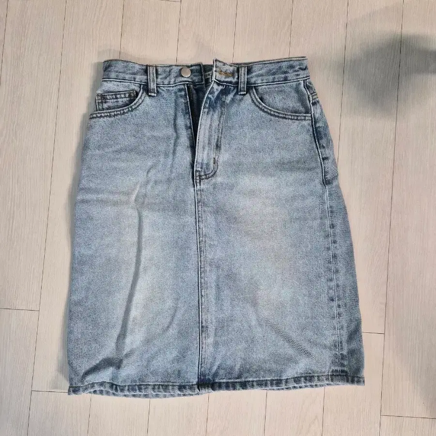 바이무드 데님스커트