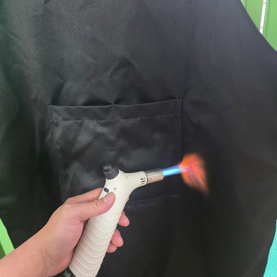 불안붙는 난염 앞치마