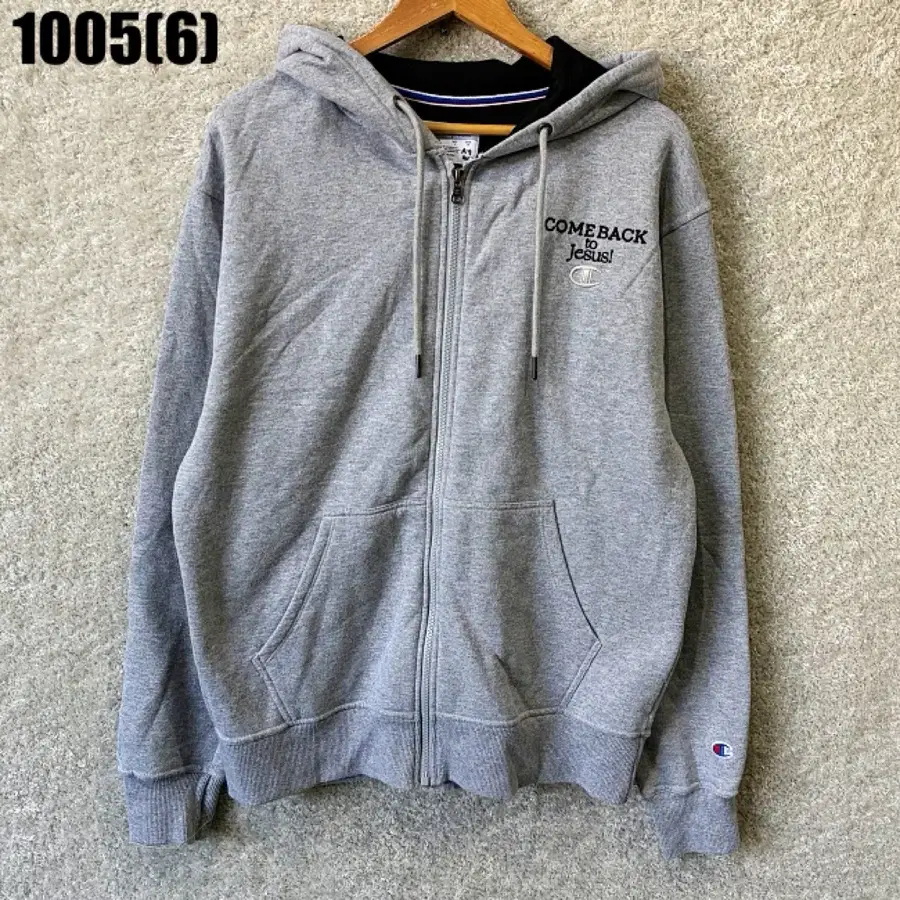 챔피온 후드 집업 그레이 1005