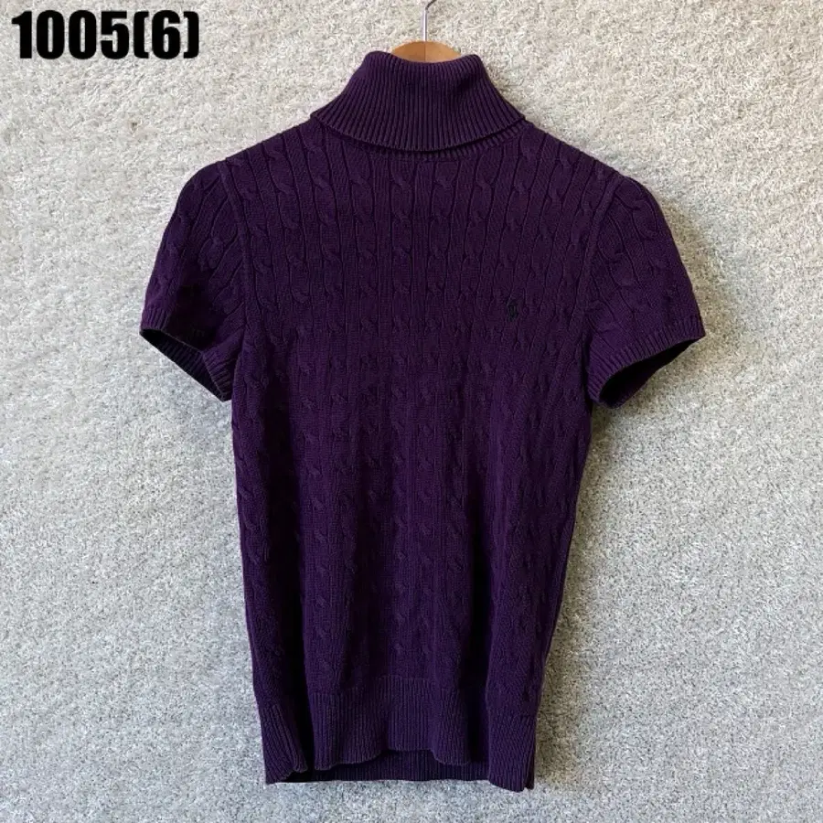 폴로 랄프로렌 반팔 터틀넥 퍼플 1005