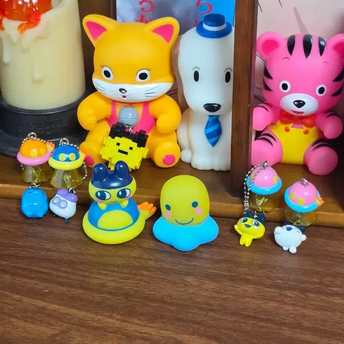 다마고치 피규어 키링 일괄