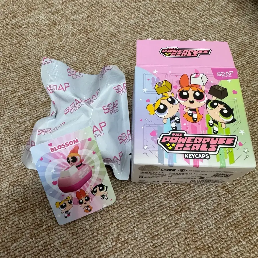(새상품) 파워퍼프걸 키캡 블로썸