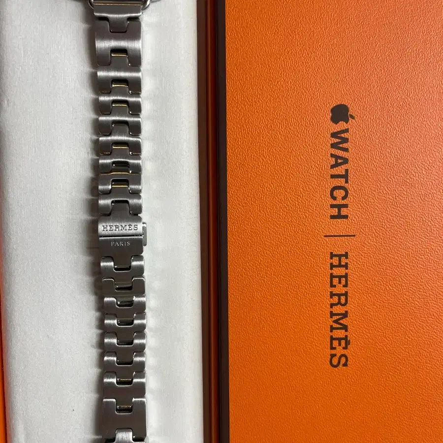 애플워치 에르메스 사티네 FIN 42mm M 신품급