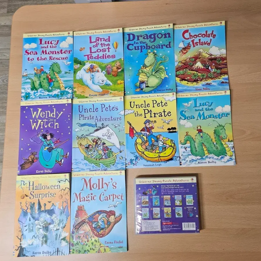 Usborne Young Puzzle Adventure (Book+CD)10종 세트