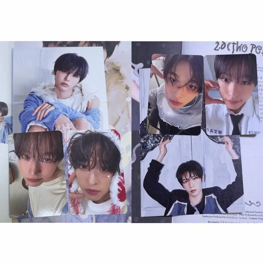엔시티위시 리쿠 세트 오드투러브 패키지 초회한정반 에로스 티티 안테로스 가오슝 교복 포카