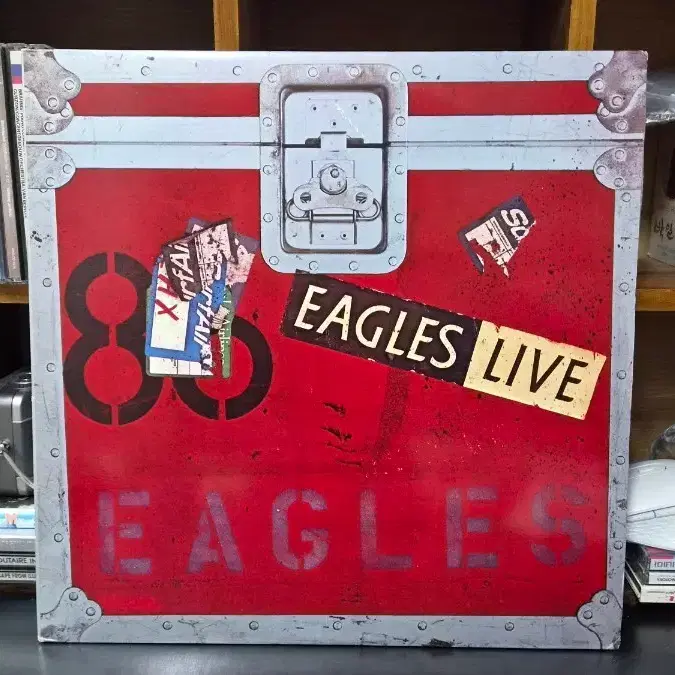 EAGLES 이글스 LIVE LP (라이센스 초반 민트)