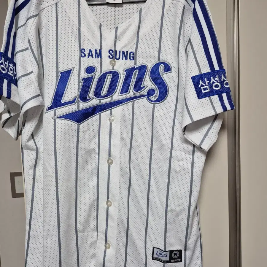 삼성라이온즈 왕조시절 유니폼 110사이즈 노마킹 판매합니다