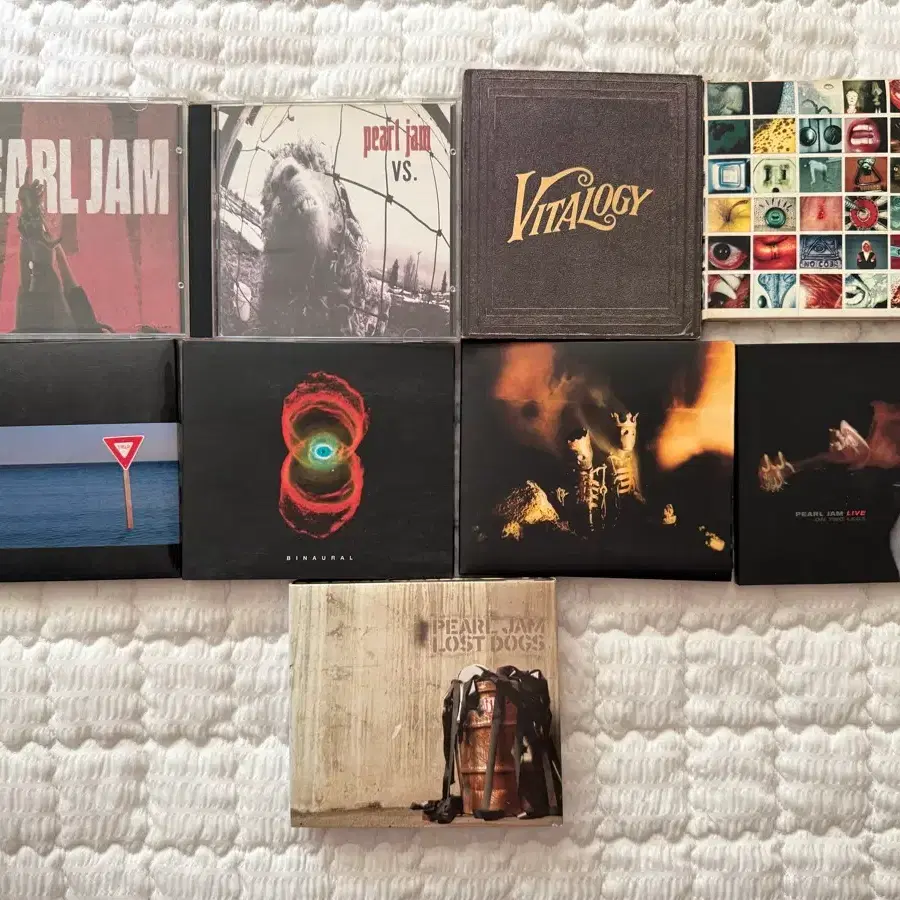 Pearl Jam 앨범 CD 10장