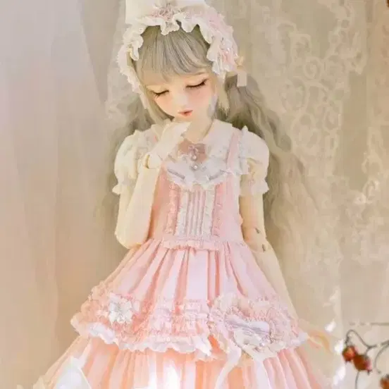 구체관절인형 bjd sd 토끼 드레스