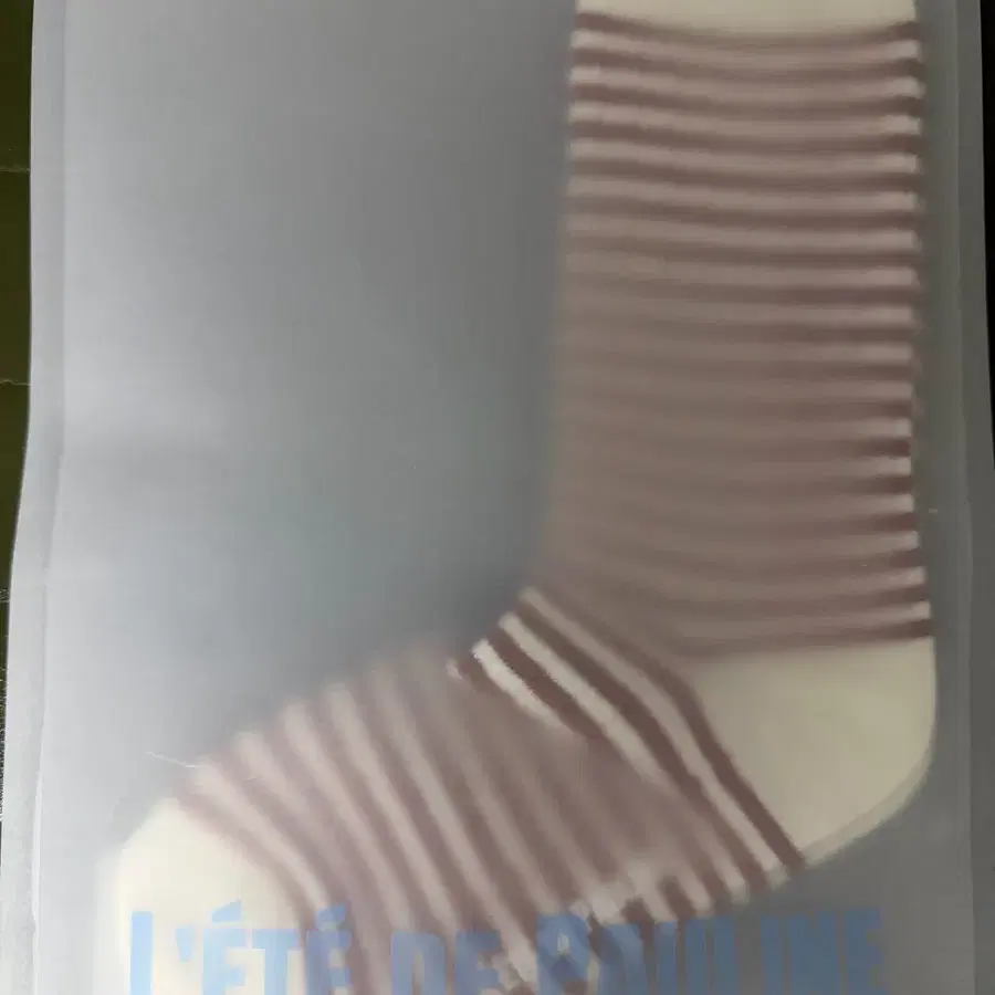 레떼드폴린 스트라이프 양말