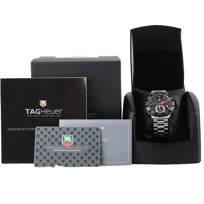 [중고명품다올] 태그호이어 포뮬러1 크로노그래프 쿼츠 41MM CHA1110.BA0805