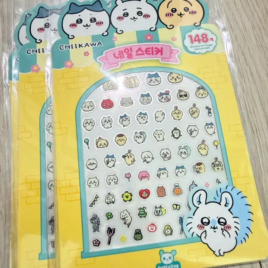 먼작귀 치이카와 네일 스티커