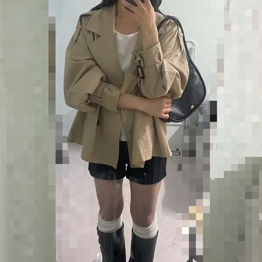 옷장정리) 에잇세컨즈 트렌치코트