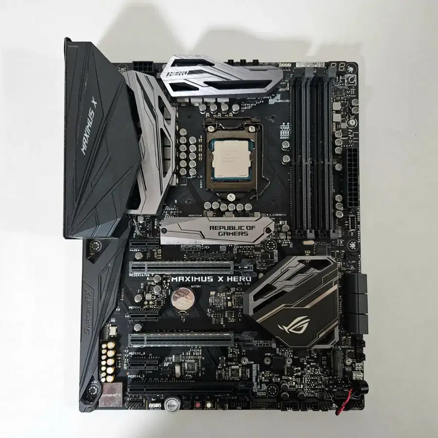 인텔 i7-8700K + ASUS MAXIMUS X HERO