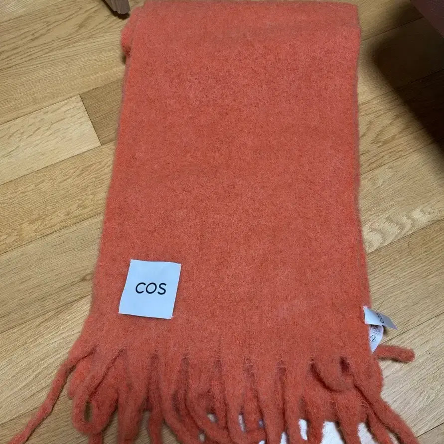 COS 오버사이즈 머플러 오렌지