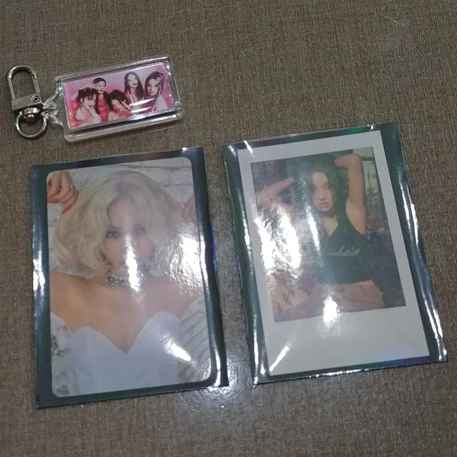 여자아이들 소연 포카+키링 비공굿 일괄