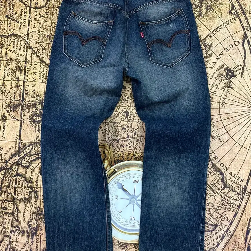 리바이스 Copper C1101-0003 빈티지 워싱 데님 실측32