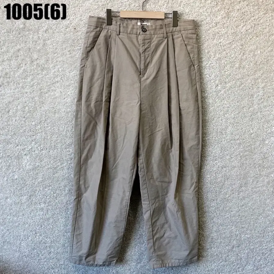 SLOWER 핀턱 면바지 L 1005