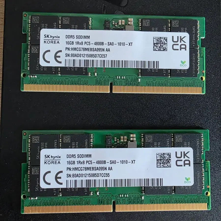 SK하이닉스 DDR5 노트북 16GB 2개