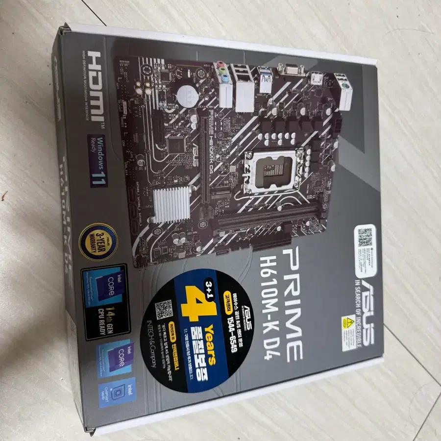 ASUS 프라임 H610M-K D4 메인보드