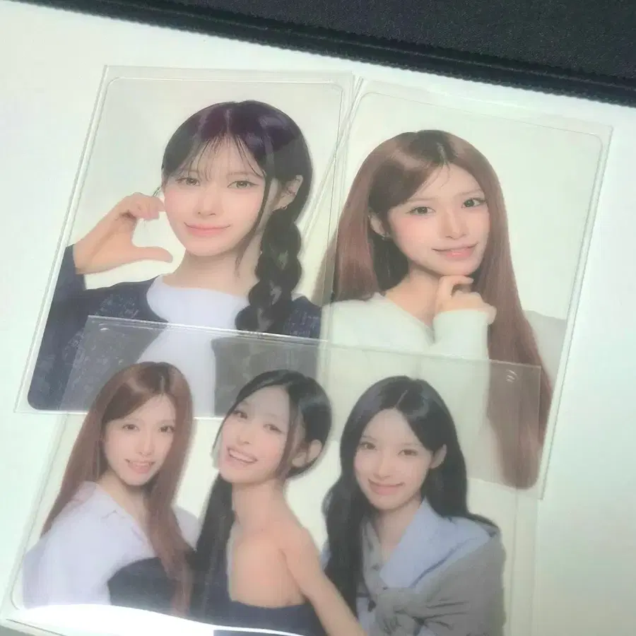 리센느 빵 포토카드 포카 3종