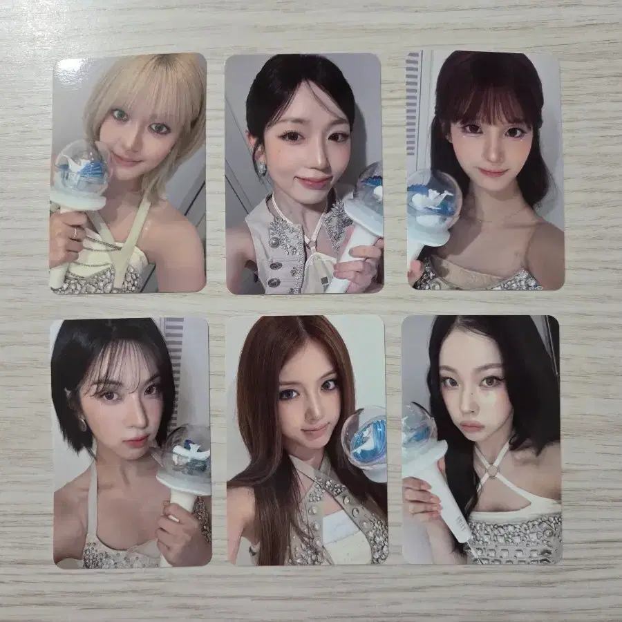 엔믹스 NMIXX 응원봉 ver2 포카 세트
