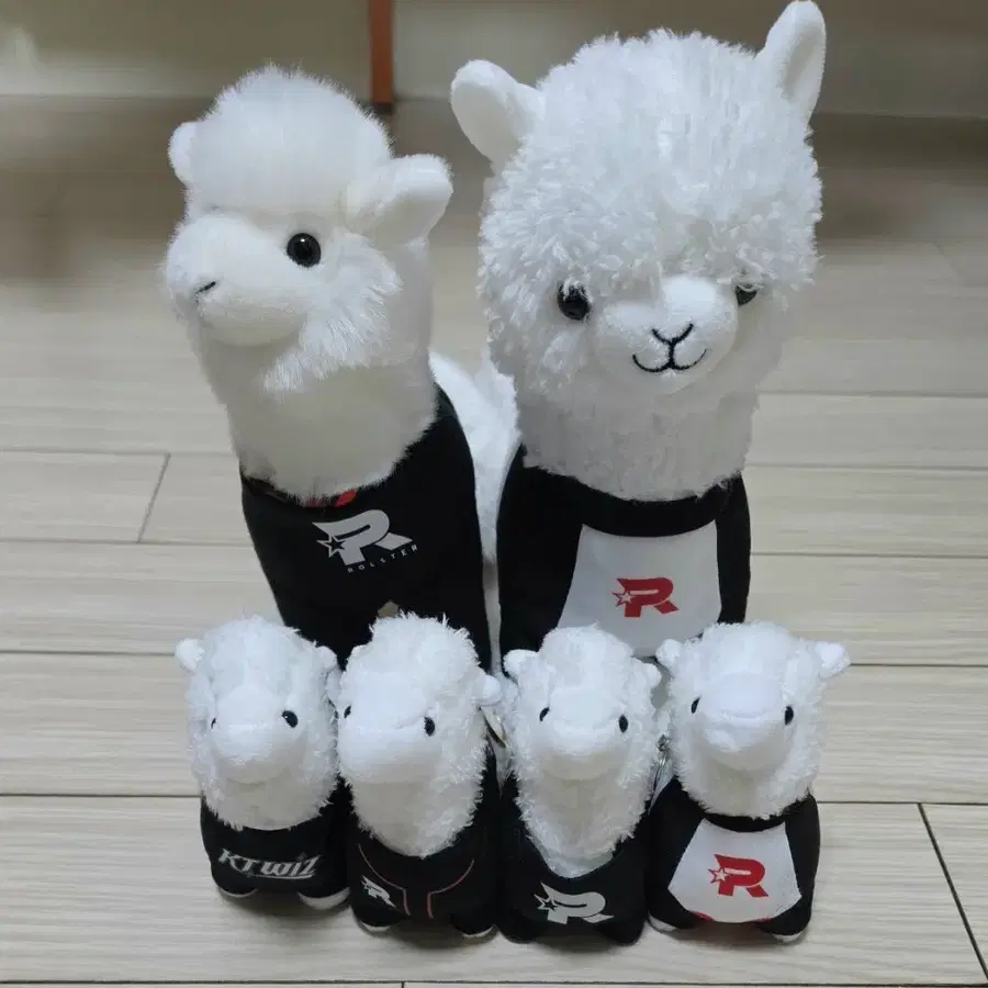 KT롤스터 데프트 알파카 인형 키링 일괄
