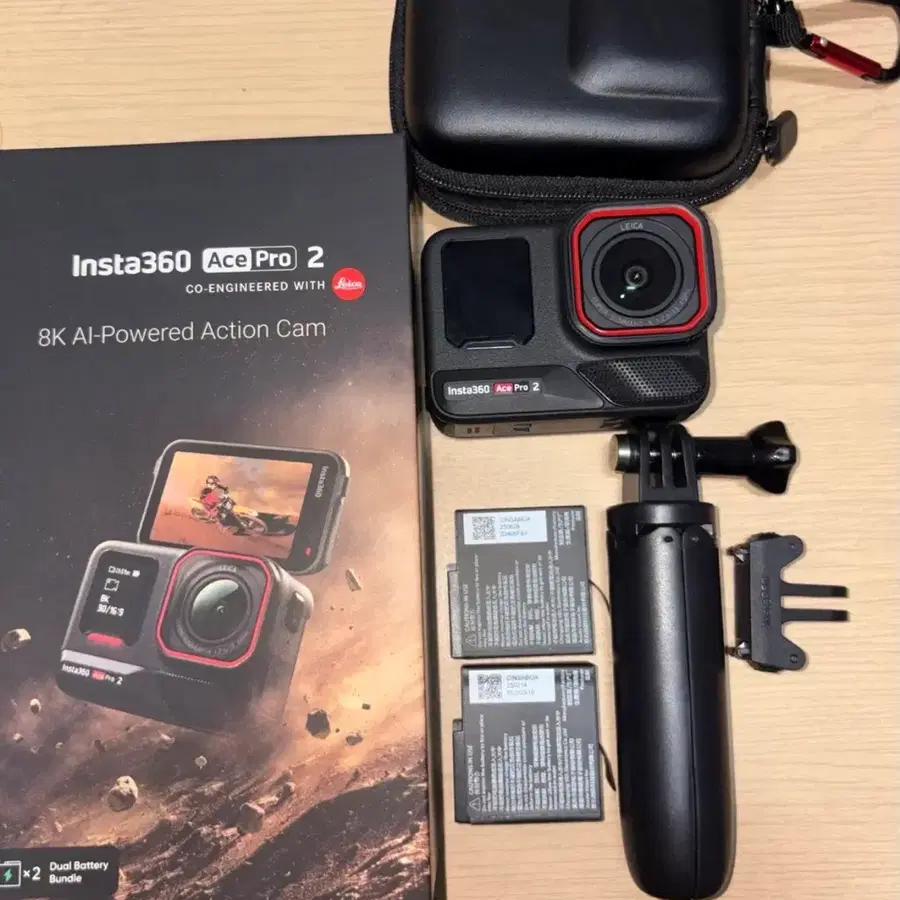 오늘만이가격) 인스타360 에이스프로2 + 스냅샷키트 + 캐리케이스