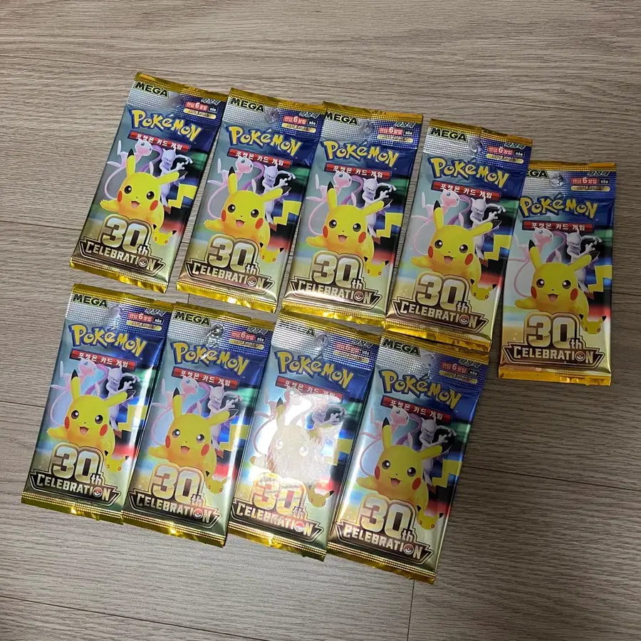 포켓몬스터 30주년 서치팩 9팩