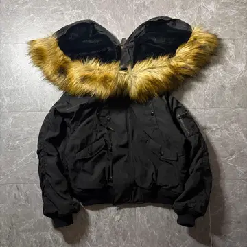 MOUSSY 마우지 N2B 플라이트 자켓 Y2K 00s 퍼 포함