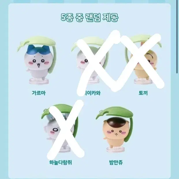 치이카와 우산 피규어 판매 (하치와레 쿠리만쥬)