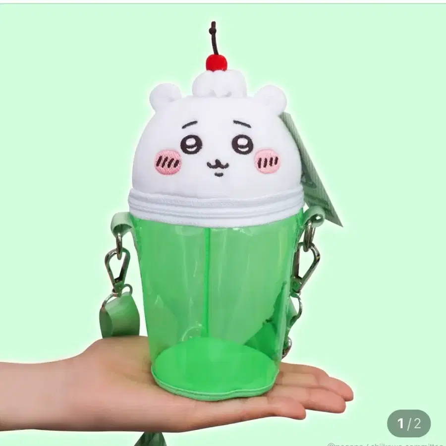 (새상품) 먼작귀 치이카와 메론소다 포쉐트