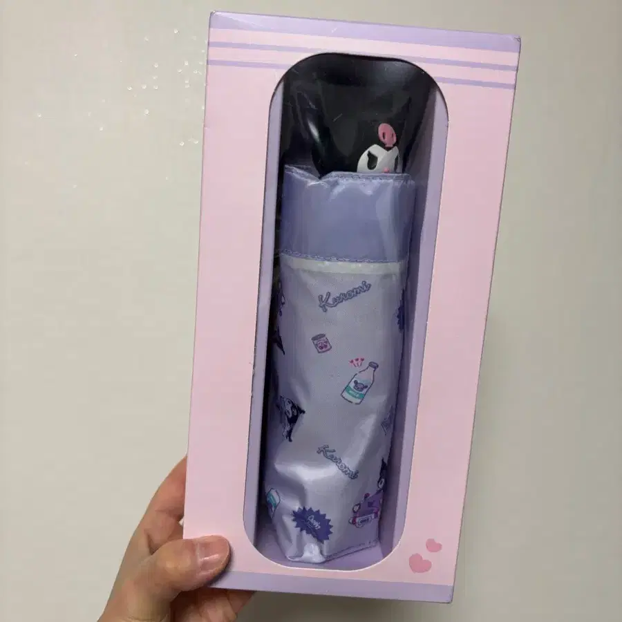 쿠로미 접이식 우산(새상품)
