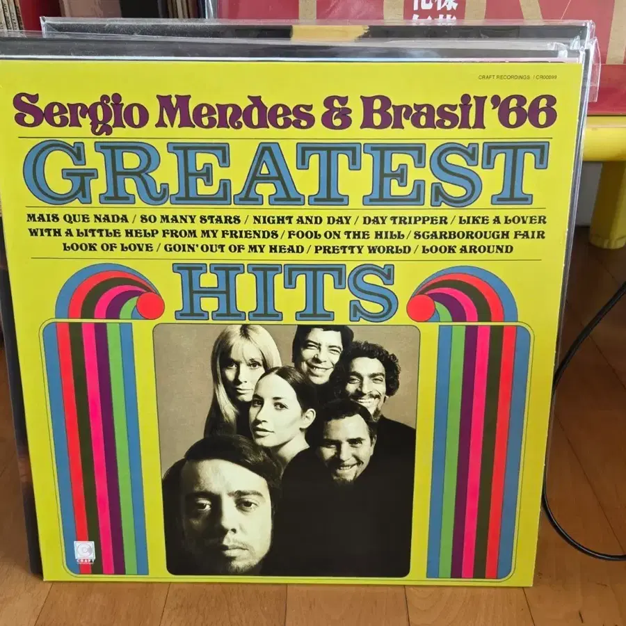 세르지오 멘데스 브라질 66 GREATEST HITS LP, 새상품급