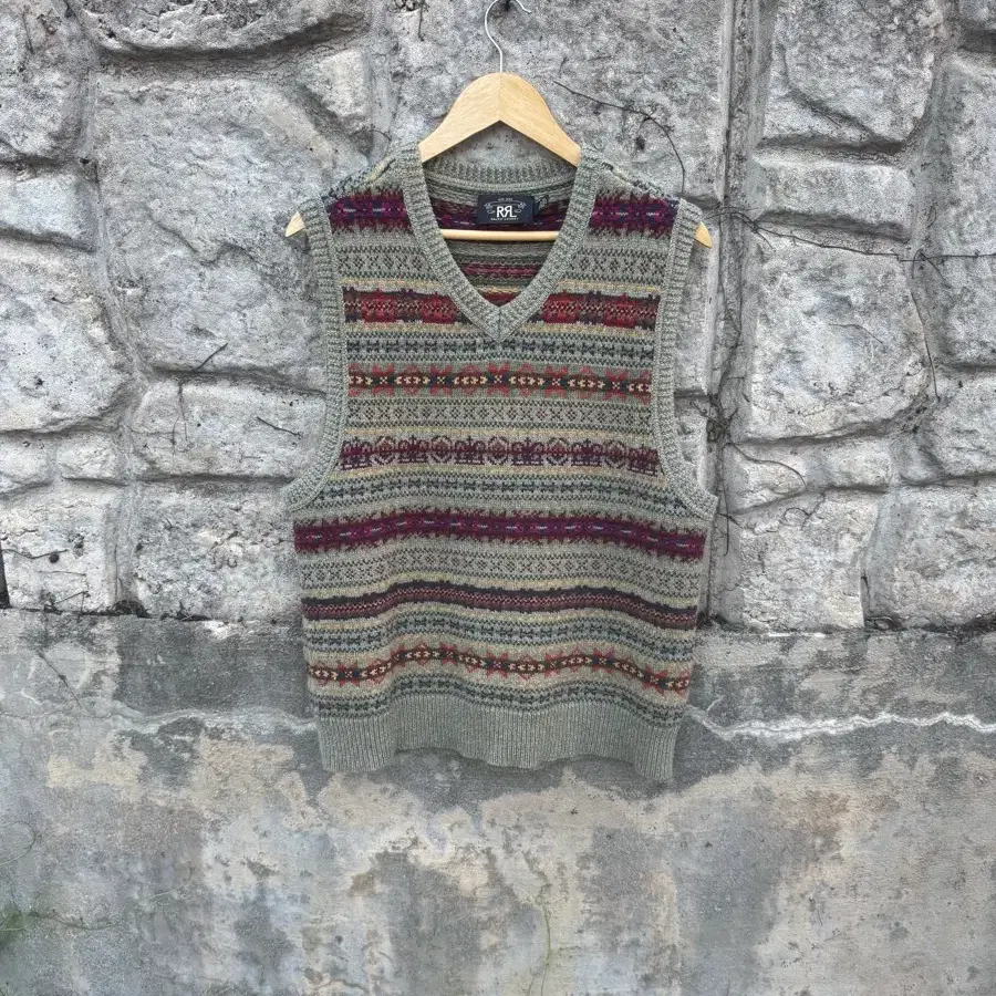 RRL 페어아일 니트 베스트 L
