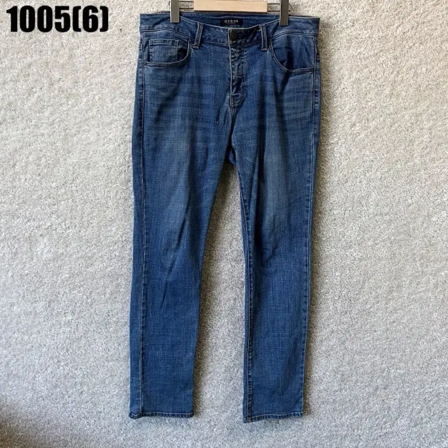 게스 청바지 데님 바지 블루 34 1005
