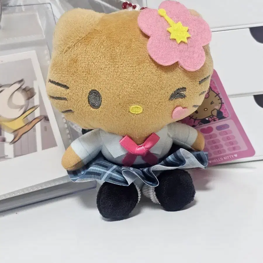 헬로키티 인형 교복 치마