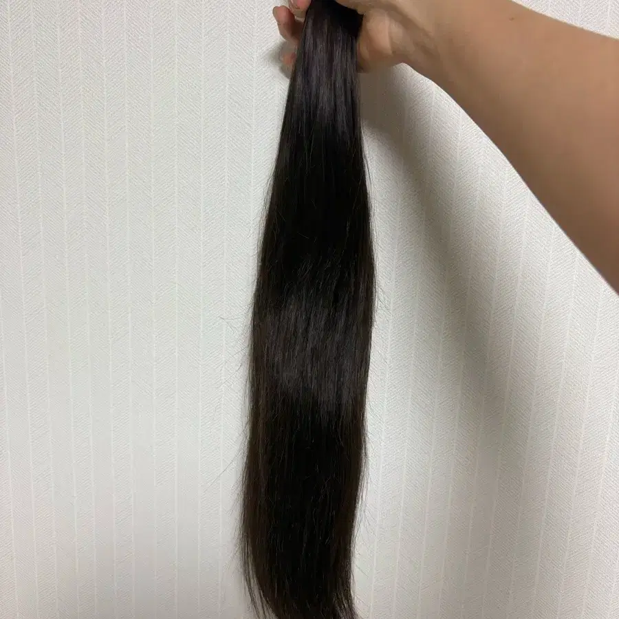 자연갈색 붙임머리 20인치 106개