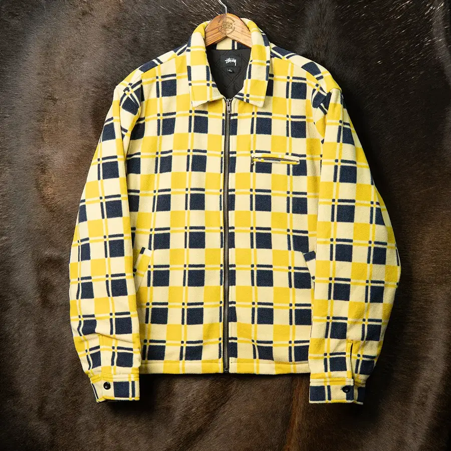 [L] 스투시 20ss Brent Polar 플리스 자켓 110 사이즈