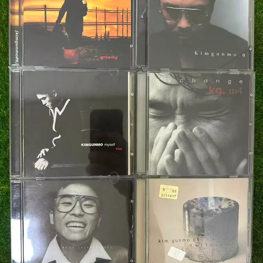 김건모 6장일괄판매 개봉cd 4집 5집6집 7집 8집 9집