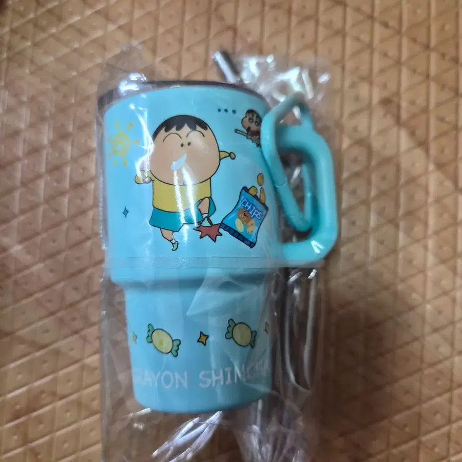맹구.키티 미니텀블러키링 2개일괄 미사용새상품