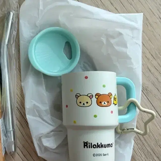 리락쿠마 미니텀블러키링 2개일괄 미사용새상품