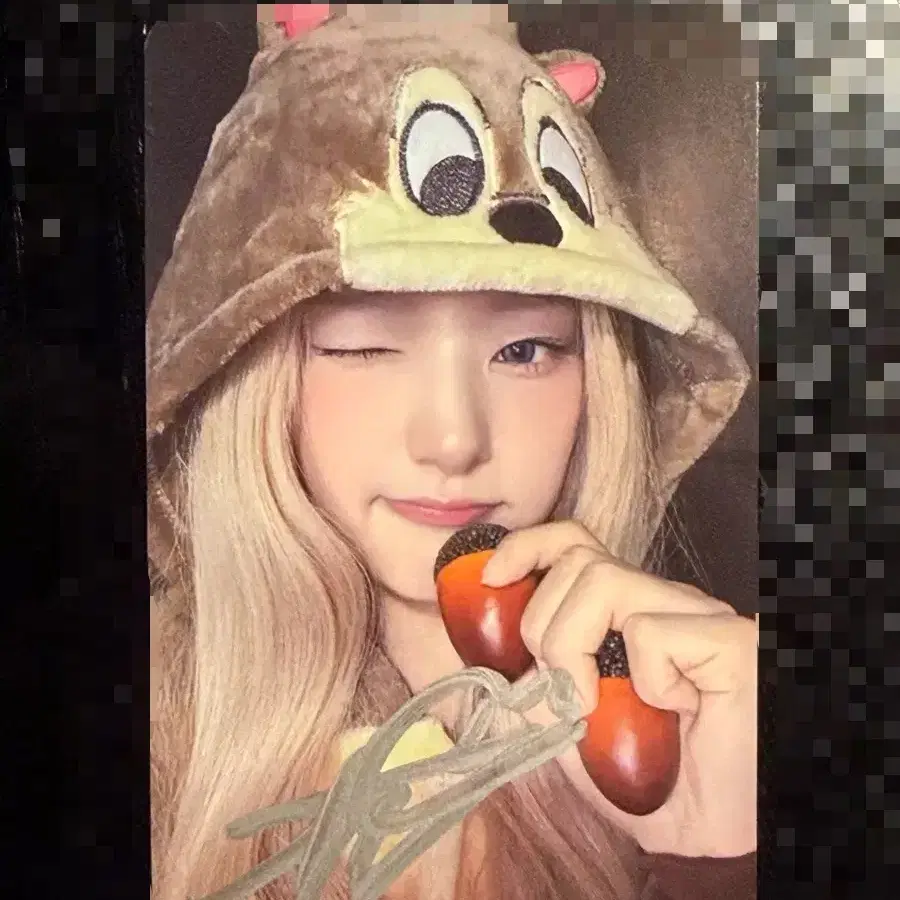 키스오브라이프 하늘 싸인포카 싸인 포토카드
