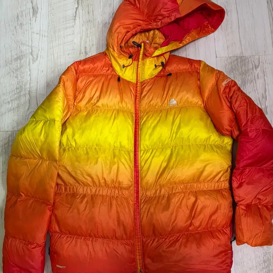 [L] 00s 나이키 ACG 800 필 다운 자켓 오렌지