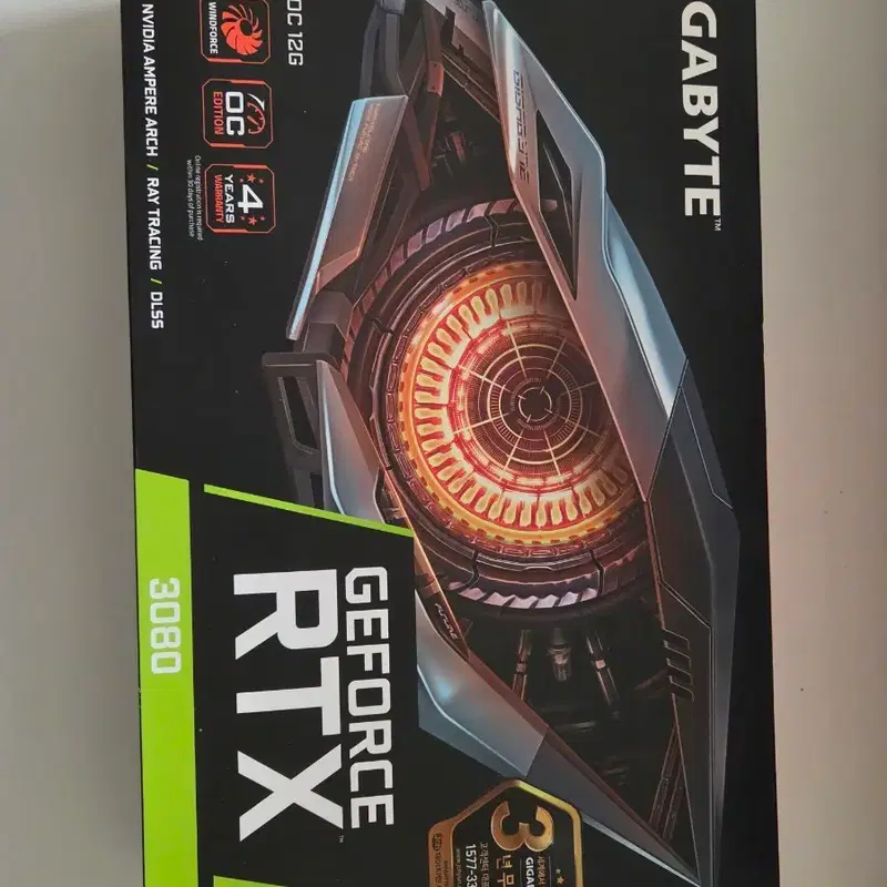 기가바이트 이글 RTX 3080 12GB 그래픽카드 판매