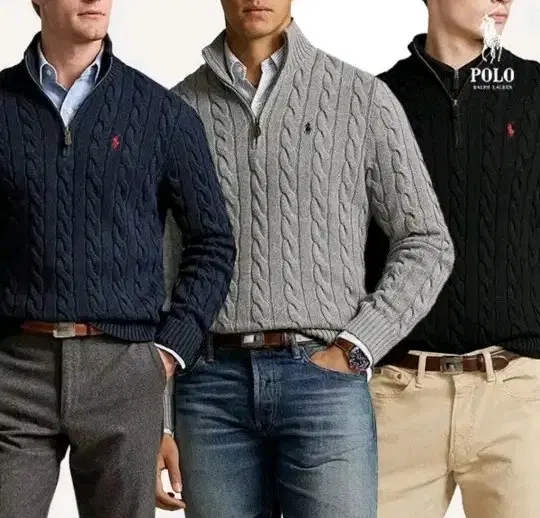 Polo Ralph Lauren Cable Knit Half-Zip