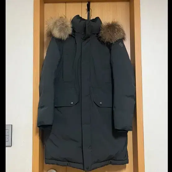 코오롱 롱패딩 패딩 안타티카 90 55 코오롱스포츠 롱 점퍼 모자 너구리털 롱점퍼 다운