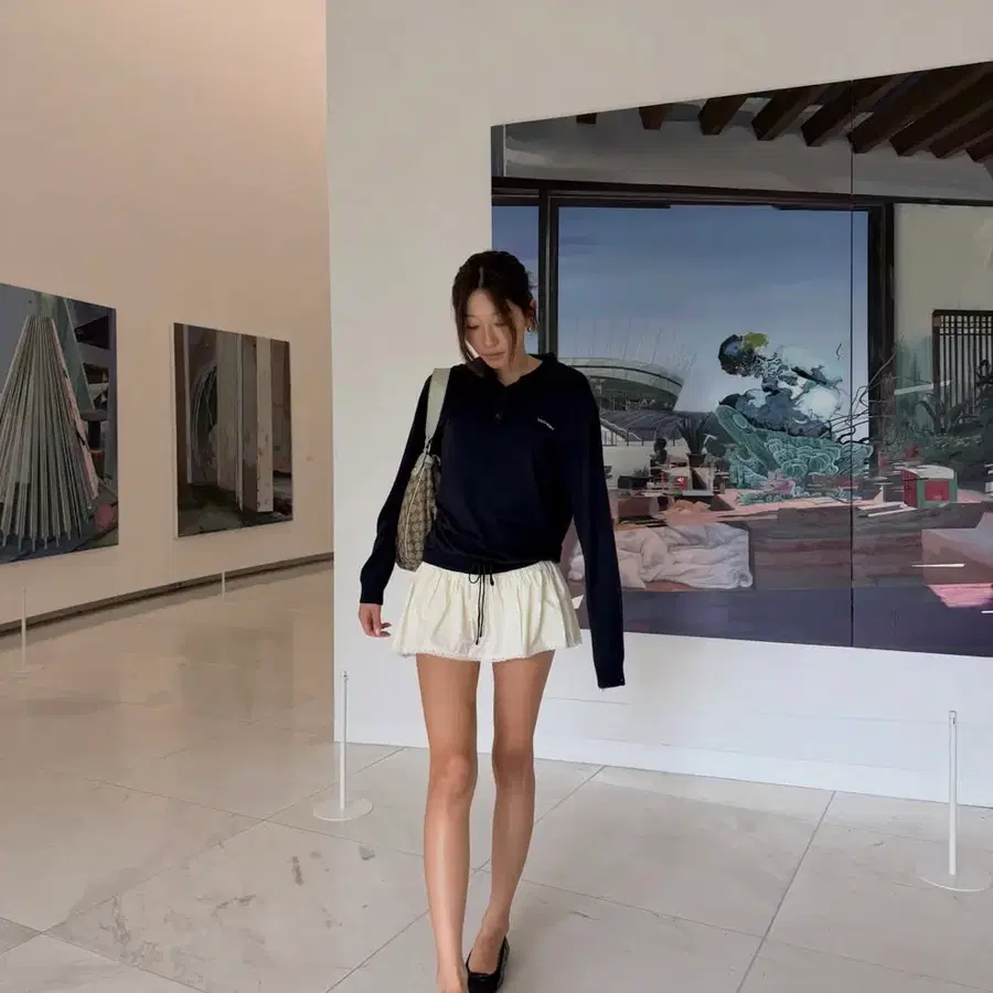 글로니 NEST POLO MINI DRESS
