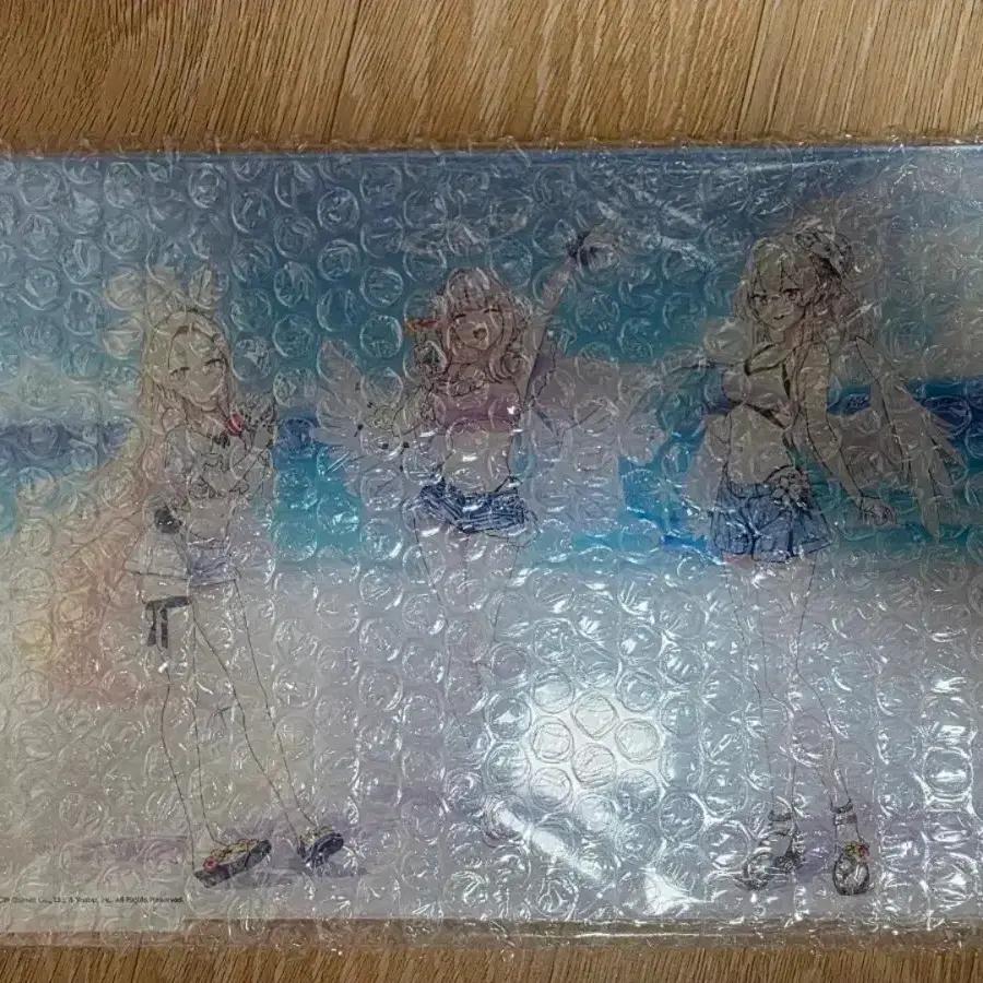 블루아카이브 티파티 수영복 아크릴 플레이트공식 제품입